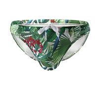 Slip de Bain Homme Swim Briefs Slips Maillot de Bain, Homme Swimwears Slip de Plage et Piscine Séchage Rapide, Shorts de Bain Taille Basse Adultes Slip de Bain Imprimé pour Piscine Plage