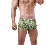 Slip De Bain pour Homme Boxer De Bain pour Homme Souple Amovible Cordon De Serrage Piscine Séchage Rapide sous-Vêtements Boxers Slips Résille