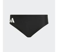 Slip de bain uni Black / White L/XL