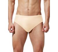 Slip de danse pour homme - Ballets à siège complet - Vêtements de danse pour homme - Nude - Taille large - Ceinture de danse pour homme, nude, S