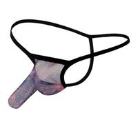 Slip de voyage pour homme, bleu, S