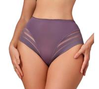 Slip de yoga respirant taille haute design transparent