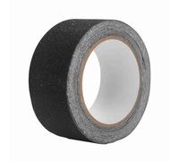 Slip - Deterrent Tape 5M x 5cm | PVC Slip - Deterrent Stair Tapes for Floor Security | - Blocking Grip Tape for Bathroom/Pool/Kitchen | 8 Colors, Robust Adhesive (Black)