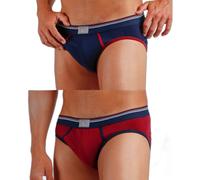 Slip en coton Ã©lastique imprimÃ© Antonio Miro (x2) Bleu S