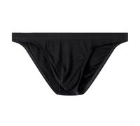 Slip en coton pour homme avec taille basse et taille extensible uniforme pour une performance constante à usages multiples (XXL noir)