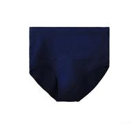 Slip en coton taille haute pour homme - Doux et respirant - Pour un usage quotidien - Style de vie actif - Coupe confortable - Noir - 3XL - Bleu