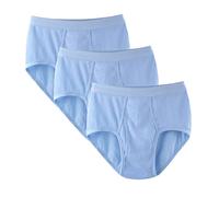 Slip en Coton Taille Haute pour Hommes sous-VêTements De Bikini Taille Plus De Couleur Unie Slip Performance Doux Et Confortable