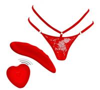 Slip en dentelle avec petit vibrateur vaginal stimulateur clitoridien vibrant