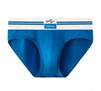 Slip en modal pour homme taille moyenne avec poche en U en tissu respirant pour un ajustement confortable (XL bleu)