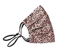 slip Face Coverings Pure Silk Cover Rose Leopard 1 Pce 1 Pce