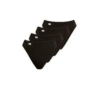 Slip femme Sloggi Basic+ Tai 4P Noir 50