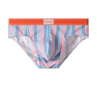 Slip Francais Homme,sous-vêtements rayés Respirants, en mélange Doux et Confortable, avec Taille élastique pour Un Port Toute la journée.