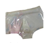 Slip Homme Latex Culotte Boxers Lingerie Slip sous-Vêtements Shorts (M)