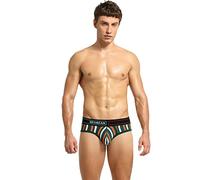 Slip Homme- sous-VêTements Courts Et Confortables pour Hommes Style Patchwork Sexy avec Poche BombéE Et Douce Casual