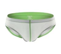 Slip Homme Taille Basse Casual sous-vêtements Respirants Extensible Doux Mince sous-vêtements (TG,Gris)