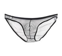 Slip Homme Transparent Slips Invisible sans Couture, sous-VêTements Hommes Sprot Respirant Et Doux Endurance Coupe Sport Ajustement Parfait SéChage Rapide Taille éLastique Masculin Indispensable