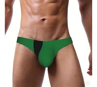 Slip imprimé drapeau du sultanat de Delhi pour homme avec pochette en U