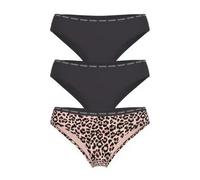 Slip imprimée femme Guess Basic Brief (x3) Beige XS