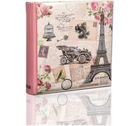 Slip in Memo Happy Memories 200 contains 6x4 inches/15x10cm Photo Album Effiel Tower