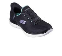 Slip Ins Summit Black Turquoise Femme 39