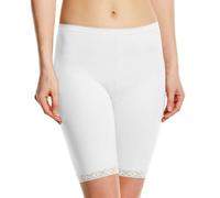 Slip Long Femme Sloggi Basic Coton Élastique Gamba Longue Blanc Noir