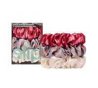 slip Lot de 3 grands chouchous Midsummer en soie pure | Comprend 1 Sunshade, 1 Bianca, 1 Midsummer | 100 % soie de mûrier, anti-plis, doux pour les cheveux, réduit la casse
