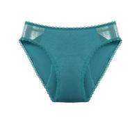 Slip menstruel 4 Couches, Anti-Fuite, Noir, Flux léger, pour Ados et Jeunes Filles#M