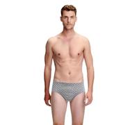 Slip Motifs voiliers - Coton léger Issu de l Agriculture Biologique Imprimé Gris chiné Bateau S