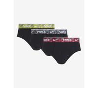 Slip Nike Brief noir rouge gris 3 unités - L