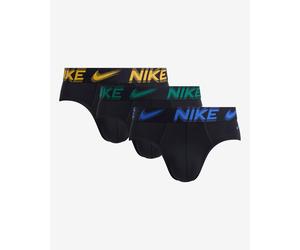 Slip Nike Dry Fit Essential Logo noir intense bleu vert (3 unités) - S