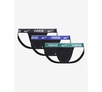 Slip Nike Jock Strap noir vert bleu (3 unités) - M