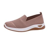 Slip On - Chaussures extra larges pour femme - Légères et décontractées - Chaussures de course - Confortables - Sans lacets - Orthopédiques - Pour diabétiques - Avec semelle souple - Chaussures de