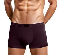 Slip on Homme Luxe Personnalisé Calecons Flottant 7XL Fuite Confortable Longue Respirant Testicule Fibre Garcons des Ouverts Sensuel Ideal Caleçonhomme Ne Underwear Vinyl