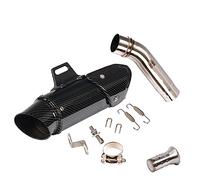 Slip on pour CB400 2008 2009 2010 11 12 13 2014 2015 2016 2017 Silencieux D'échappement De Moto Modifié DB Killer en Acier Inoxydable Lien Moyen Tuyau Évasion