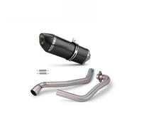 Slip-on pour Suzuki pour SF250 pour Gixxer 250 système complet d'échappement avant lien tuyau silencieux systèmes d'échappement tuyaux d'échappement TUYAU D'ÉCHAPPEMENT MODIFIÉ