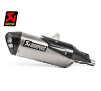 SLIP-ON SLIP ON AKRAPOVIC TITANIUM CARBON APPROUVÉ POUR HONDA X-ADV 750 2017-20