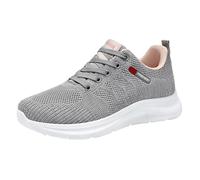 Slip On Sneaker Damen Memory Foam Turnschuhe Sportschuhe Bequeme Schlupfschuhe Weichen Sohlen Laufschuhe Outdoor Fitness Joggingschuhe Leichte Atmungsaktives Mesh StraßEnlaufschuhe Walkingschuhe