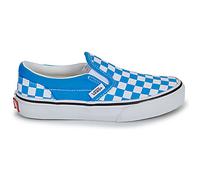 Slip ons enfant filles Vans Classic Slip-On COLOR THEORY CHECKERBOARD Bright Azure Bleu 31