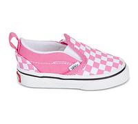 Slip ons enfant filles Vans Slip-On V COLOR THEORY CHECKERBOARD Pink Fizz Rose 26