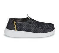 Slip ons femmes HEYDUDE WENDY RISE PERF CANVAS Noir 39