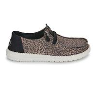 Slip ons femmes HEYDUDE WENDY SPARKLE ANIMAL Marron 37