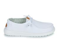 Slip ons femmes HEYDUDE Wendy Stretch Canvas Blanc 36