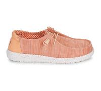 Slip ons femmes HEYDUDE Wendy Stretch Sox Peach Orange 37