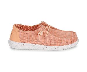 Slip ons femmes HEYDUDE Wendy Stretch Sox Peach Orange 40
