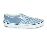 Slip ons femmes Vans Classic Slip-On CHECKERBOARD LIGHT BLUE Bleu 37