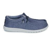 Slip ons hommes HEYDUDE Wally Stretch Jersey Navy Bleu 41