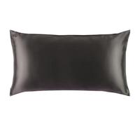 slip Pillowcases Pure Silk Pillowcase Charcoal (housse de coussin en soie pure) 1 Pce 1 Pce