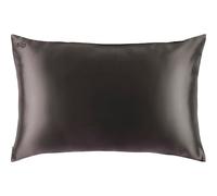 slip Taie d'oreiller en soie pure 51 x 76 cm Anthracite - 1 pièce