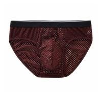 Slip pour homme à l'intérieur portant des culottes populaires à séchage rapide pour hommes, café, L