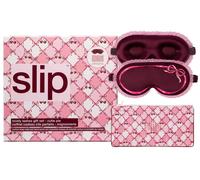Slip - pure silk lovely lashes gift set with lace trim - cutie pie - Masques de sommeil en soie 2 St.